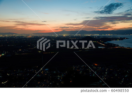 從山的夜景 從山的夜景 60498550