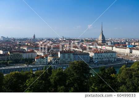 Turin cityscape from Monte dei Cappuccini Turin cityscape from Monte dei Cappuccini 60499033