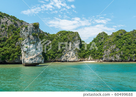 Limestone Halong bay landscape Limestone Halong bay landscape 60499688