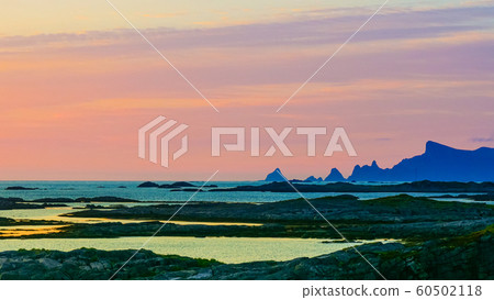 Seascape on Andoya island Norway 60502118