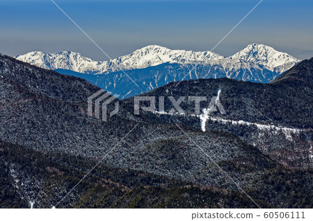 Mt. Shiramine seen from Mt. Mt. Shiramine seen from Mt. 60506111