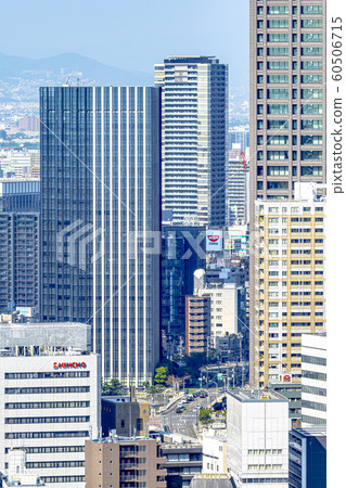 Osaka cityscape Higobashi, Umeda 60506715