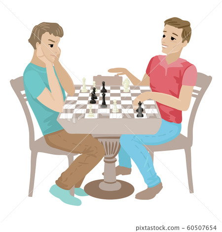 Two guys playing chess Stock Photo by ©MichalLudwiczak 74522861