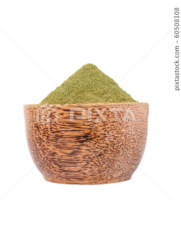 Henna powder in the coconut bowl 60508108