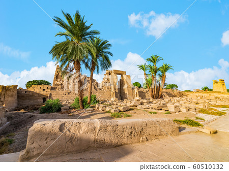 Ancient ruins of Karnak Temple 60510132