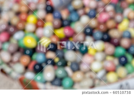 Semi-precious stone balls out of focus Semi-precious stone balls out of focus 60510738