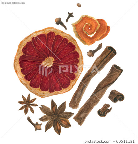 Christmas bouquet for winter spiced wine Christmas bouquet for winter spiced wine 60511181