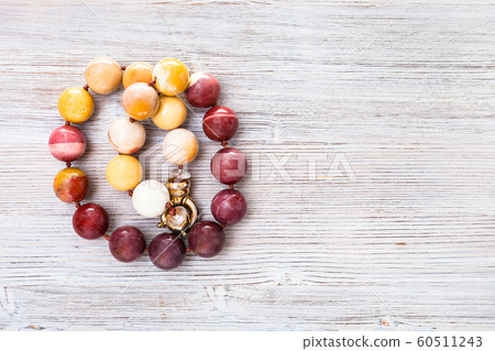 top view of australian mookaite jasper necklace top view of australian mookaite jasper necklace 60511243