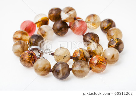 spiral necklace from translucent agate gemsones spiral necklace from translucent agate gemsones 60511262