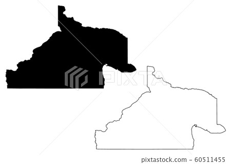 Rio Negro map vector.... 60511455