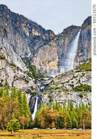 Yosemite Falls, the highest waterfall in Yosemite National Park, California Yosemite Falls, the highest waterfall in Yosemite National Park, California 60511670