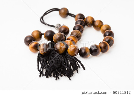 tangled worry beads from tiger's eye gemstones tangled worry beads from tiger's eye gemstones 60511812