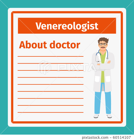 Medical notes about venereologist Medical notes about venereologist 60514107