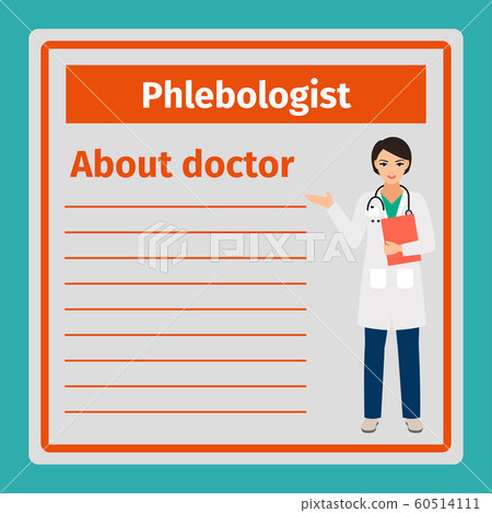 Medical notes about phlebologist Medical notes about phlebologist 60514111