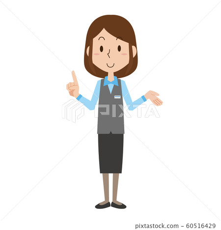 說明女店員說明 60516429