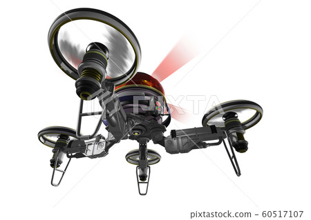 Police drone (transparent material version) Police drone (transparent material version) 60517107