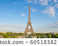 法國/藍天和艾菲爾鐵塔 60518382