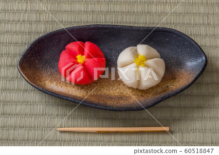 Japanese confectionery Nerikiri 60518847