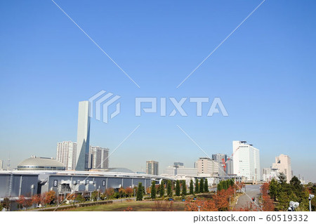 Tokyo teleport station landscape Tokyo teleport station landscape 60519332