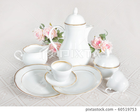 Dishes for tea ore coffee drinking 60519753