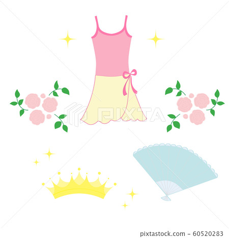 芭蕾舞圖案的插圖 60520283