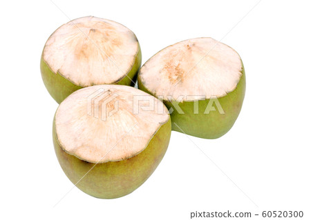 Group of coconuts ready to drink Group of coconuts ready to drink 60520300