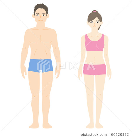 Men and women in innerwear Men and women in innerwear 60520352