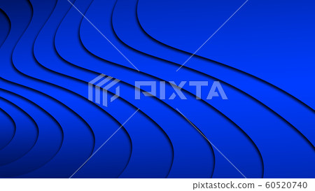 藍色幾何條紋的圖案 藍色幾何條紋的圖案 60520740