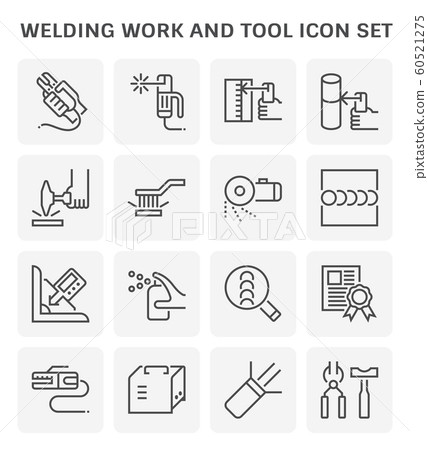 welding work icon 60521275