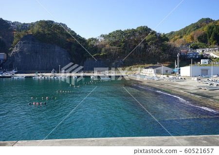 三陸地質公園島陸上釣魚港 60521657