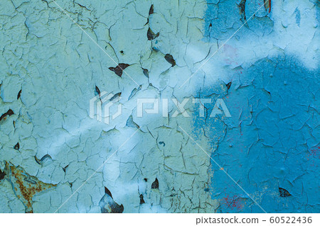 Old blue textures wall background. Old blue textures wall background. 60522436