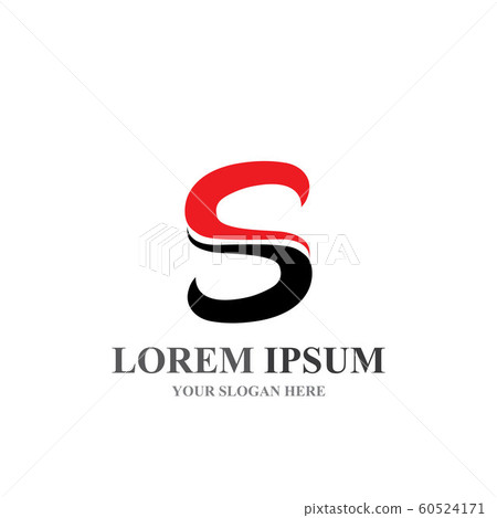 Business corporate S letter logo 60524171