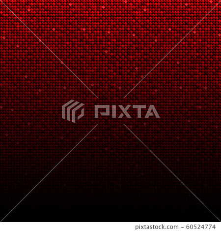 Background made of red sequins, glitters dots 60524774