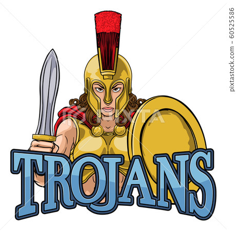 Spartan Trojan Female Warrior Gladiator Woman 60525586