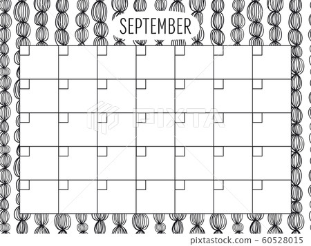 September. Universal Monthly Planner Template September. Universal Monthly Planner Template 60528015