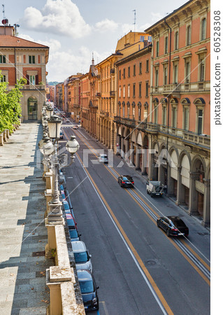 Independence street in Bologna, Italy. Independence street in Bologna, Italy. 60528308