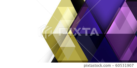 Modern mosaic triangle template background, great design for any purposes. Abstract geometric graphic design triangle pattern. Geometric line pattern. Modern mosaic triangle template background, great design for any purposes. Abstract geometric graphic design triangle pattern. Geometric line pattern. 60531907