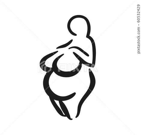 The matriarchy archeology female symbol of the Great Mother Goddess. The matriarchy archeology female symbol of the Great Mother Goddess. 60532429