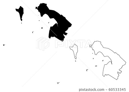 Kien Giang Province map vector.... Kien Giang Province map vector.... 60533345
