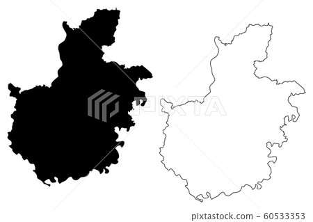 Hai Duong Province map vector.... Hai Duong Province map vector.... 60533353