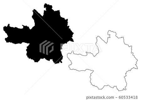 Yen Bai Province map vector.... Yen Bai Province map vector.... 60533418