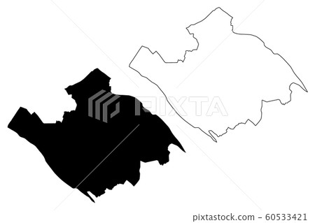 Vinh Long Province map vector.... Vinh Long Province map vector.... 60533421