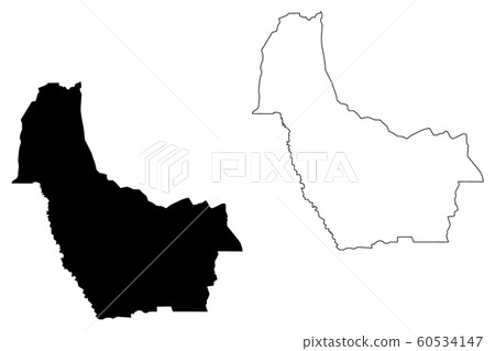 Kwango Province map vector.... Kwango Province map vector.... 60534147