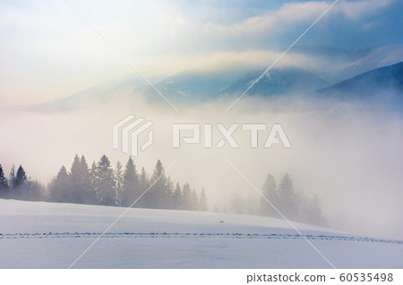 blizzard in mountains blizzard in mountains 60535498