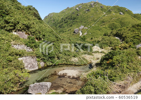View from Yakushima Highest Peak Miyanouradake Shodake Water Place View from Yakushima Highest Peak Miyanouradake Shodake Water Place 60536519