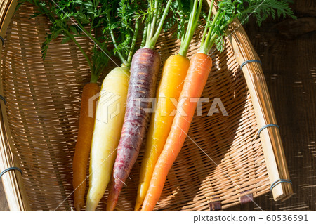 Colorful carrots 60536591