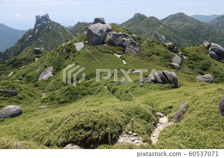 Yakushima Highest Peak Miyanouradake Road to the summit Yakushima Highest Peak Miyanouradake Road to the summit 60537071