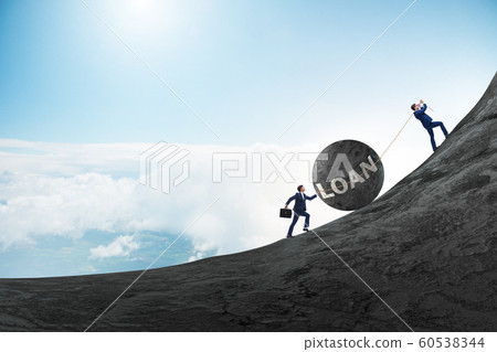 Concept of debt and loan 60538344