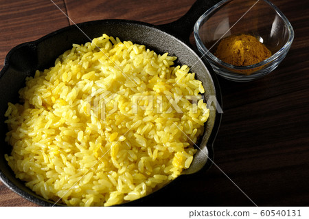 Turmeric rice and turmeric powder 60540131