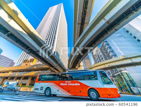 I hope for the Tokyo cityscape landscape Ikebukuro junction and Sunshine 60 etc in Japan 60541196